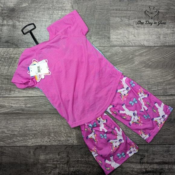 Nickelodeon JoJo Siwa 3 Piece Pajama Set Size 4 - Picture 2 of 2